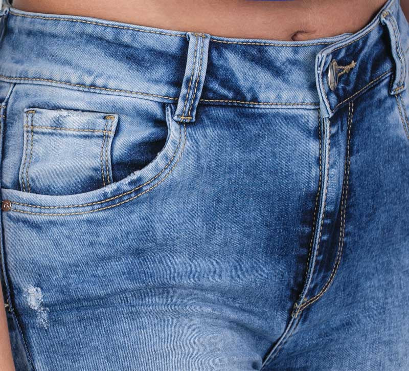High Waist Push Up Jean