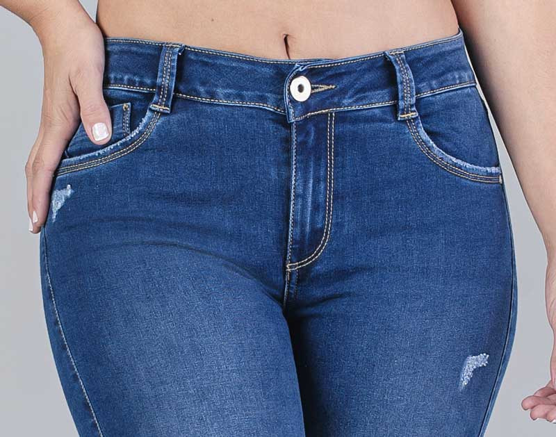 High Waist Push Up Jean