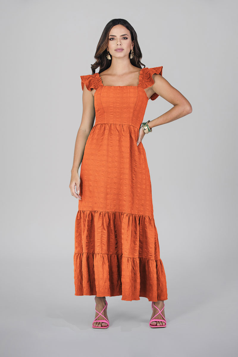 Long Cut Dress