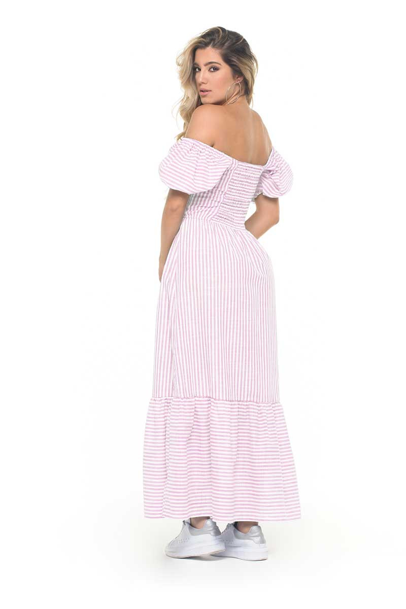 Long Cut Dress
