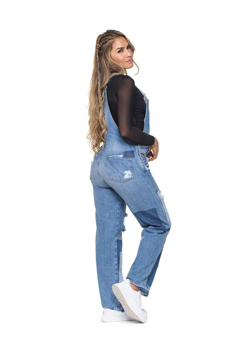 Loose Fit Denim Overall
