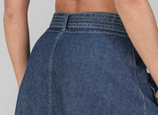 Midi Denim Skirt