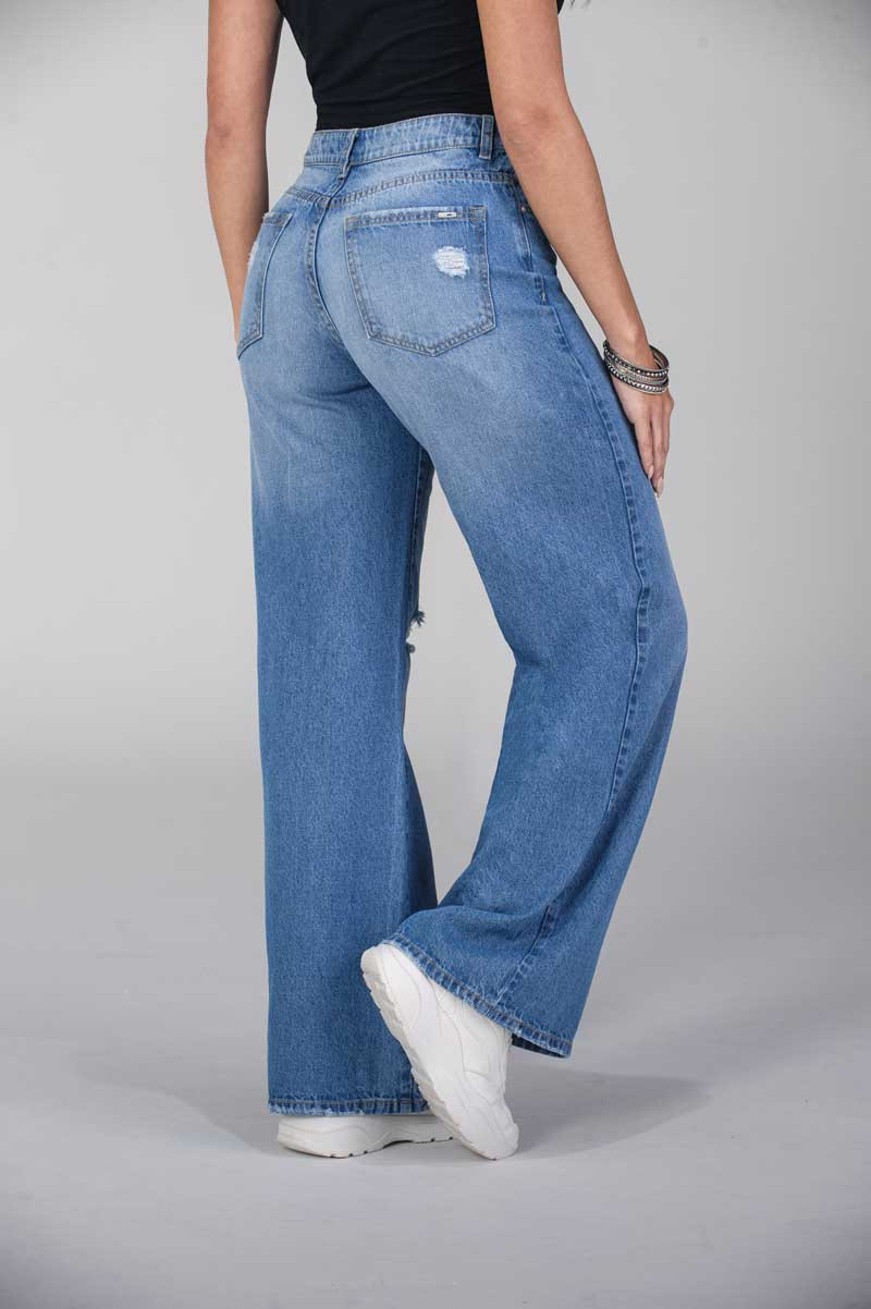 Palazzo Push Up Jean