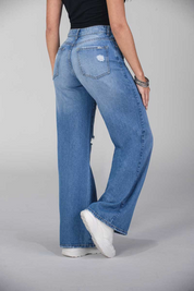 Palazzo Push Up Jean
