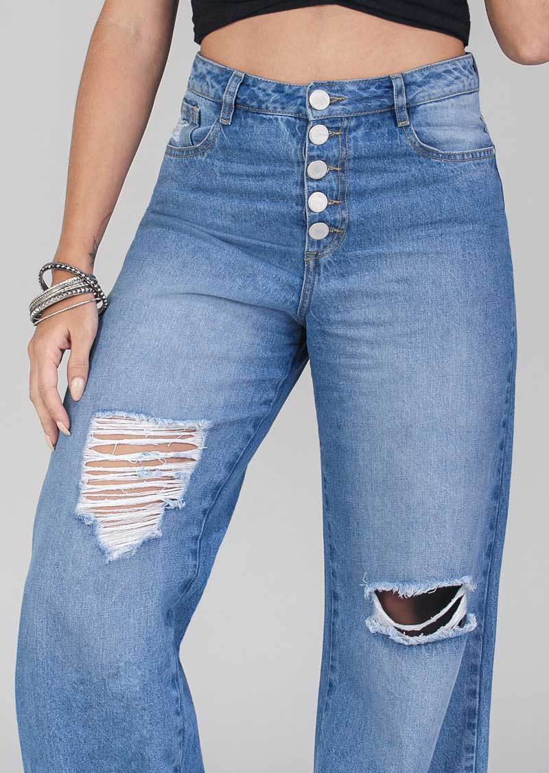 Palazzo Push Up Jean