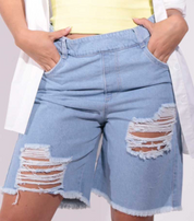 Relax Denim Bermuda