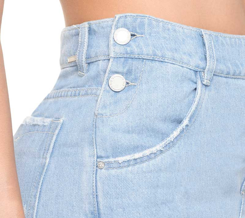 Relax Denim Bermuda