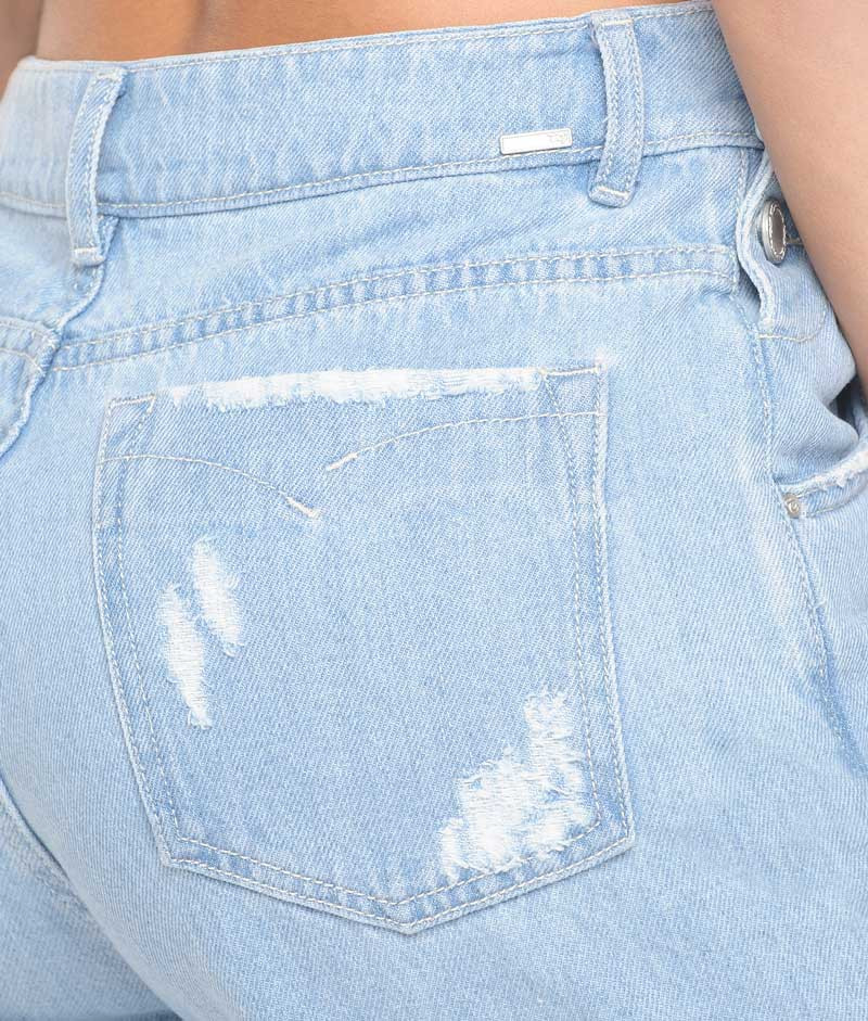 Relax Denim Bermuda