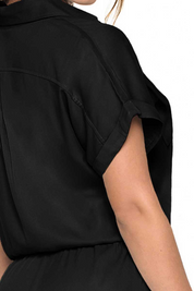 Short Cut And Relax Jumpsuit