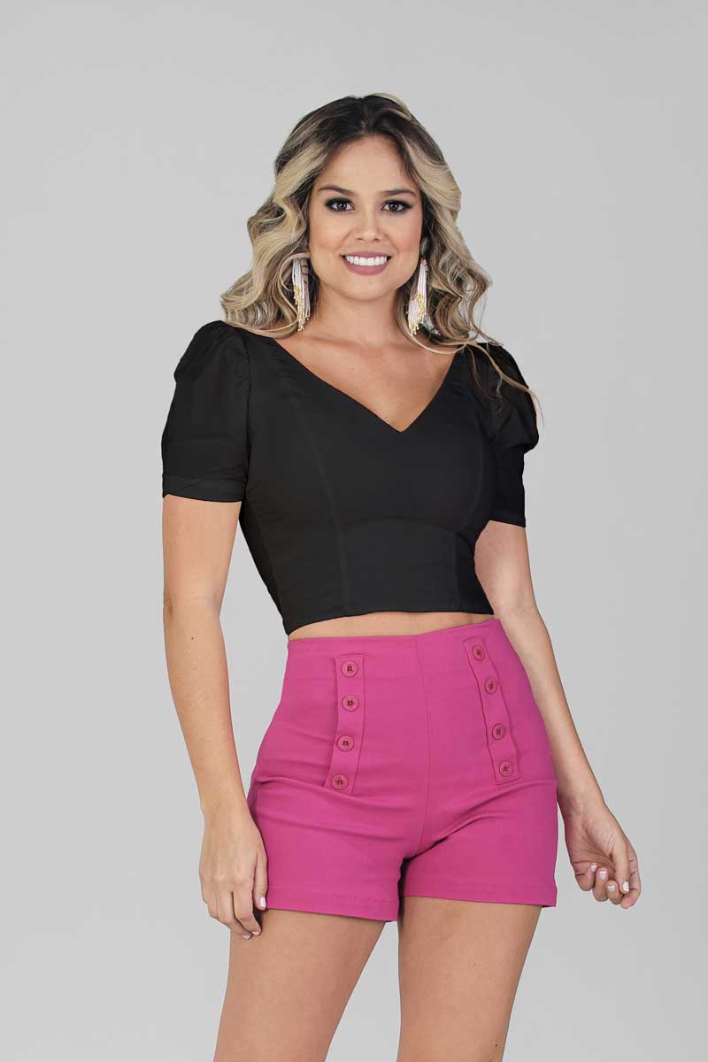 Short Sleeve Blouse