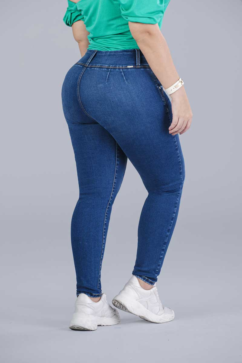 Skinny Push Up Plus Size Jean