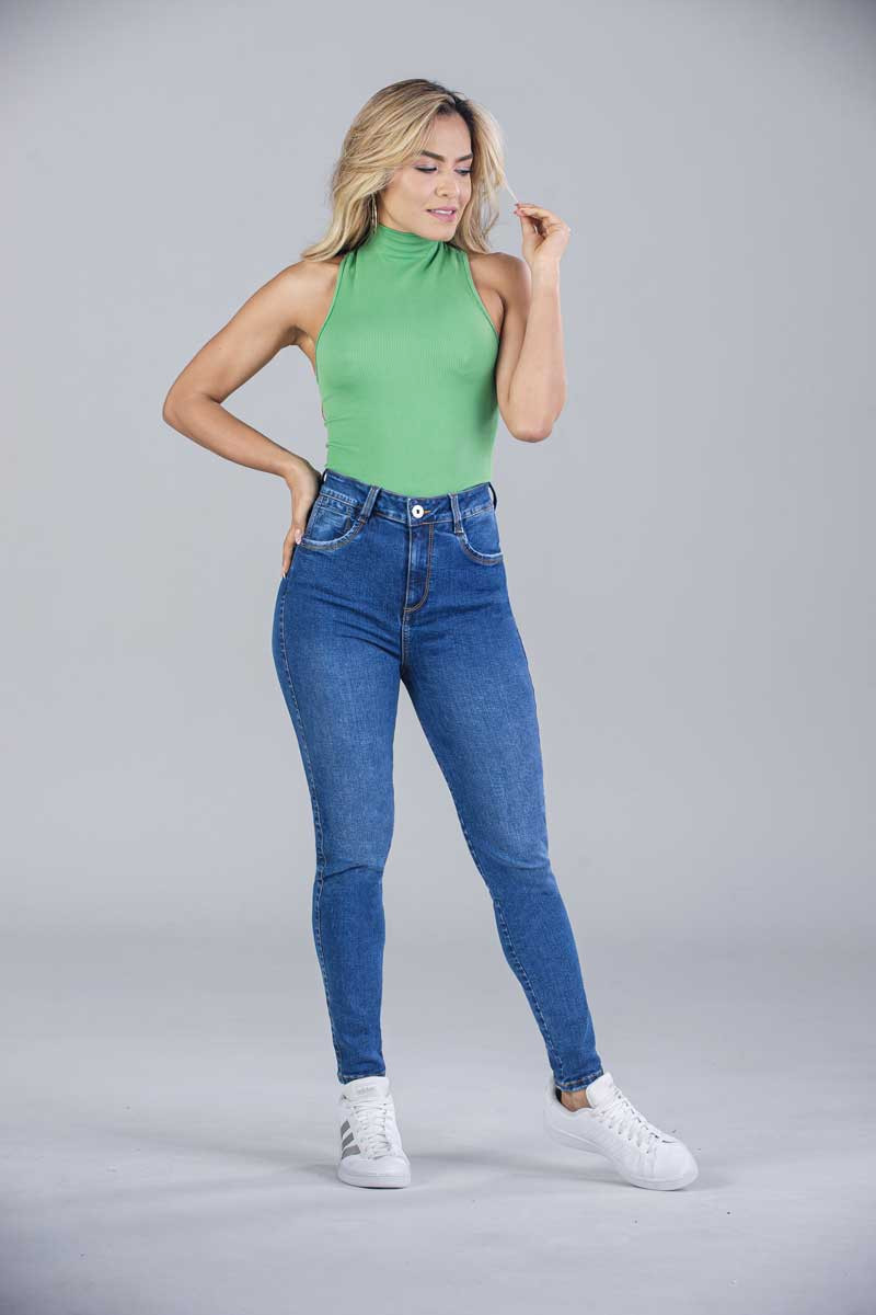 Tummy Control Push Up Jean