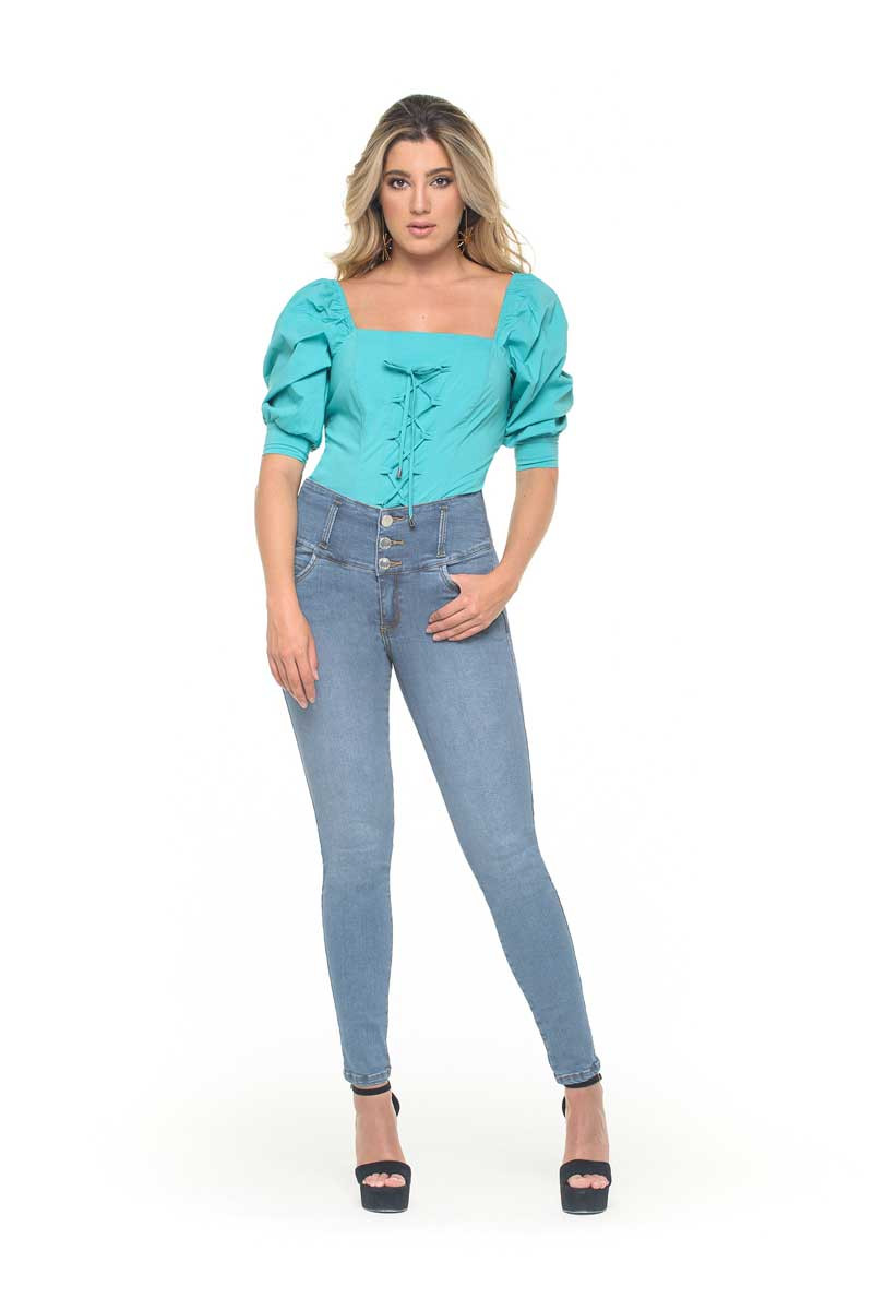 Tummy Control Push Up Jean