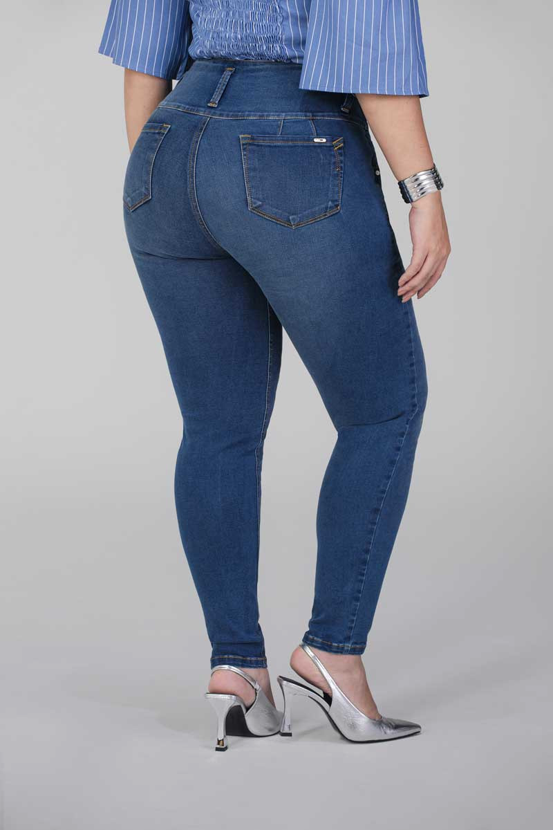 Tummy Control, Push Up Plus Size Jean