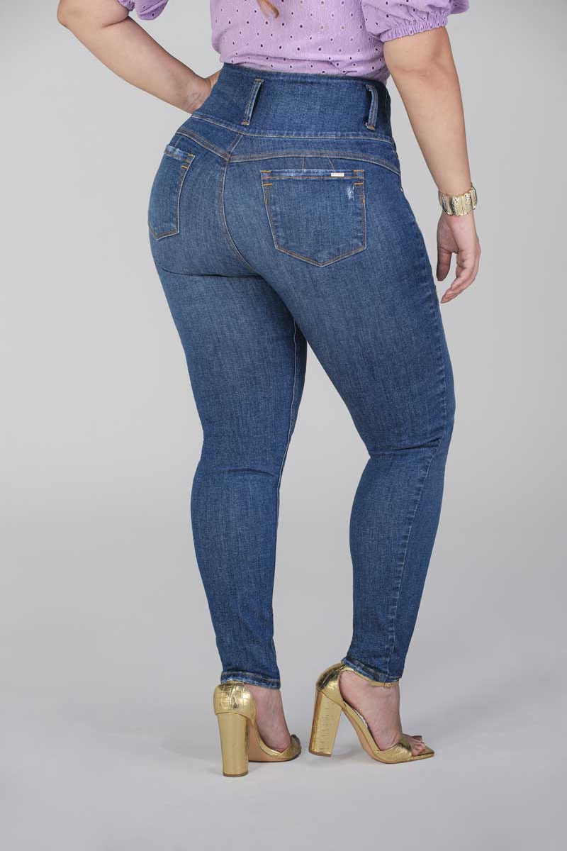 Wide Waist Band Plus Size Jean